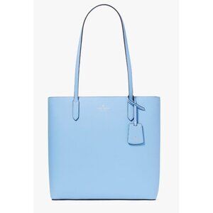 S Kate Spade Brynn Large Tote Periwinkle Sky Blue Saffiano Bag KG109 Purse NWT
